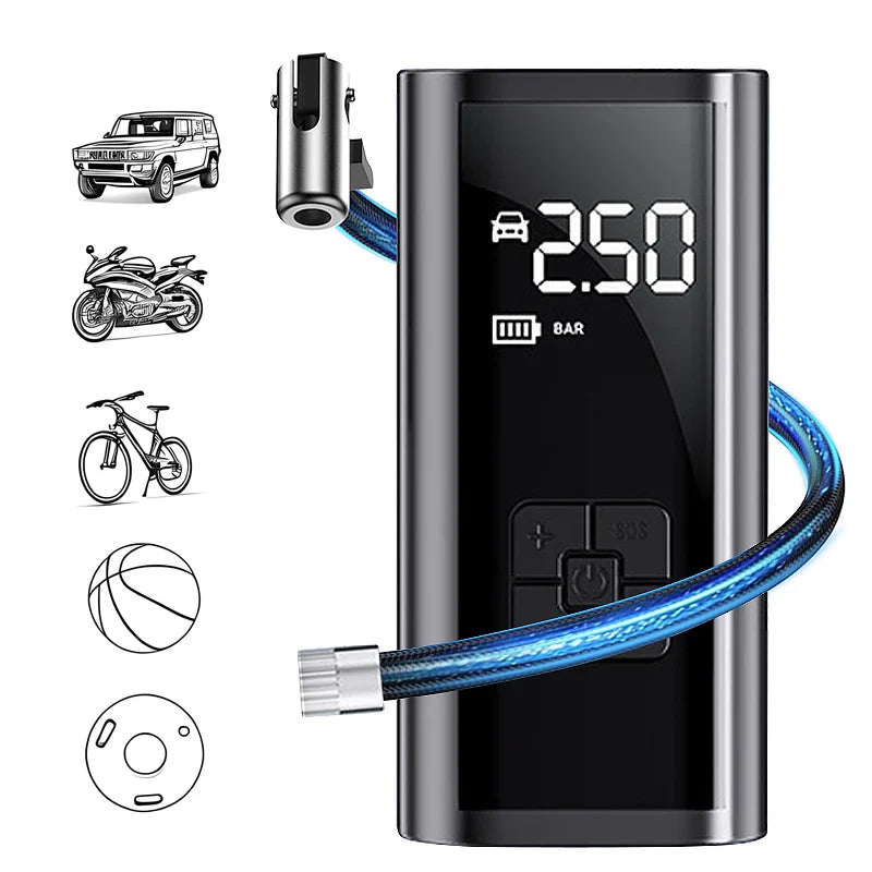 compresor auto portabil wireless 150psi vexaro