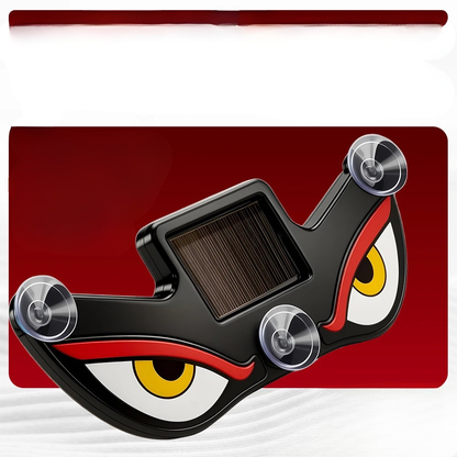 Demon Eye LED Lights for Car Windshield - Solar & USB-C Charging