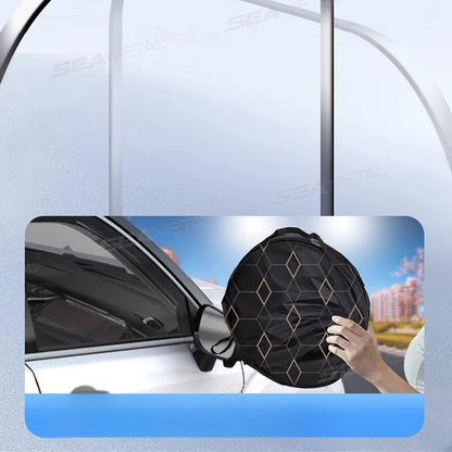 SEAMETAL Parasolar Parbriz Auto 5 Straturi – Protecție UV, Termoizolant, Pliabil, Anti-Căldură