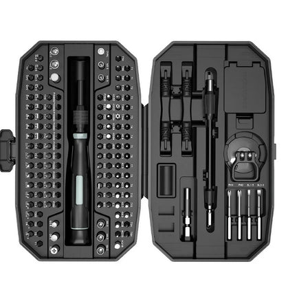 Set Șurubelnițe de Precizie STONEGO – Kit 152 în 25 în 1 pentru Laptop, Telefon și Electronică