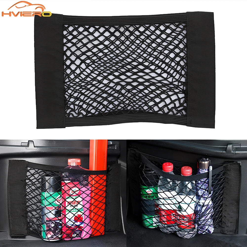Plasă Organizator Portbagaj Auto – Buzunar Elastic Universal pentru Depozitare