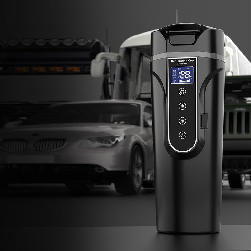 Cană Electrică Auto cu Display Digital - Vexaro.ro