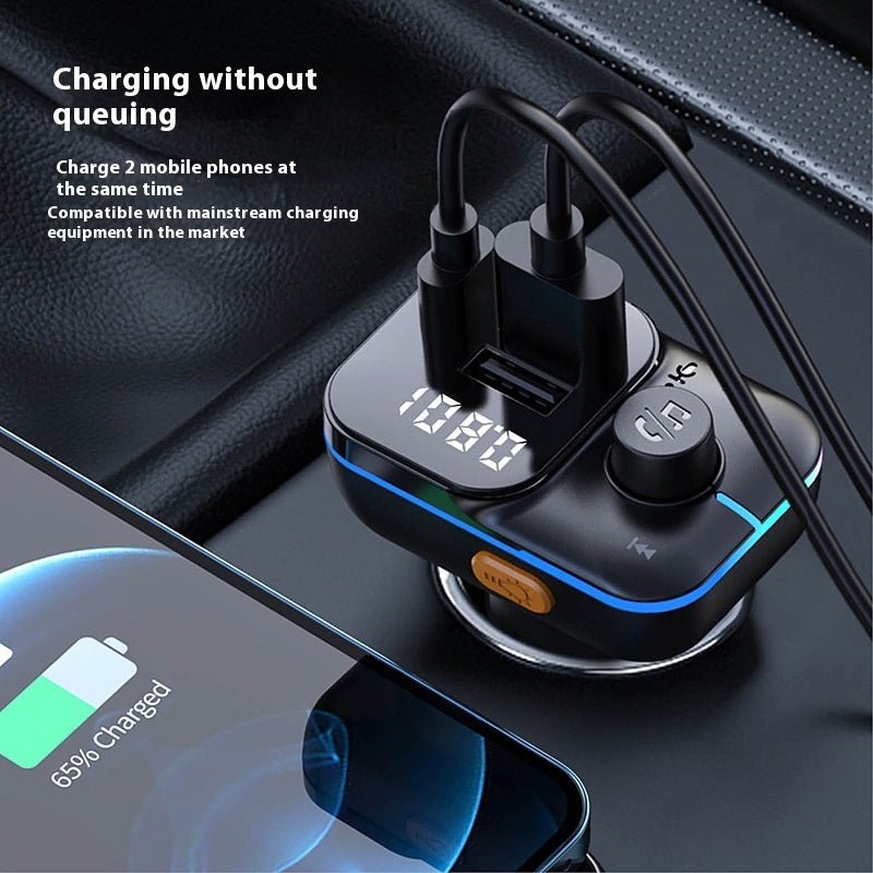 Car Bluetooth MP3 Player Charger - Vexaro.ro