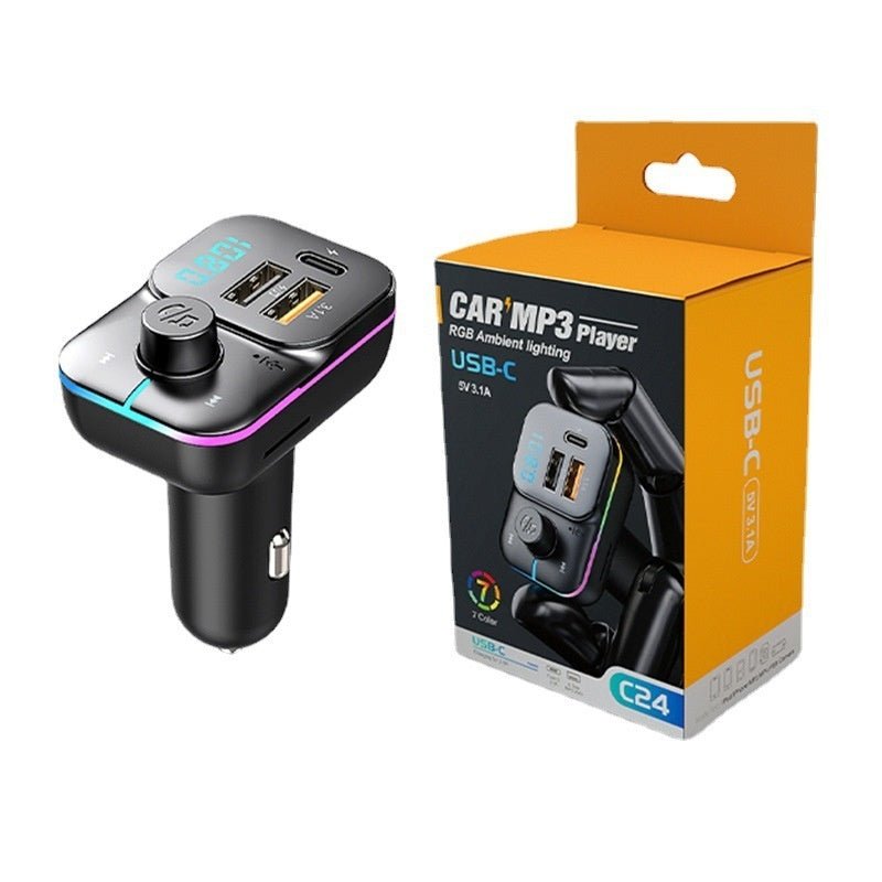 Car Bluetooth MP3 Player Charger - Vexaro.ro