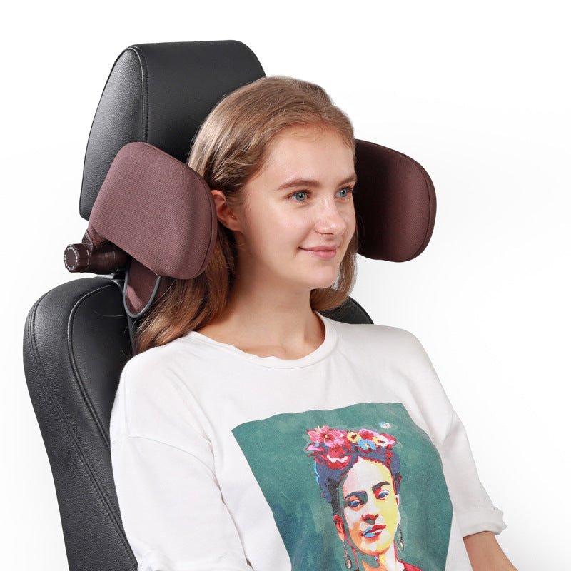 Car Seat Headrest Pillow Travel Rest Neck Pillow Support Solution For Kids Pillow And Adults Auto Seat Head Cushion Car Pillow - Vexaro.ro