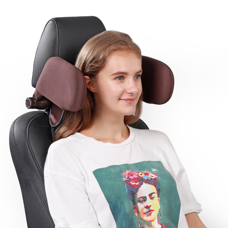 Car Seat Headrest Pillow Travel Rest Neck Pillow Support Solution For Kids Pillow And Adults Auto Seat Head Cushion Car Pillow - Vexaro.ro