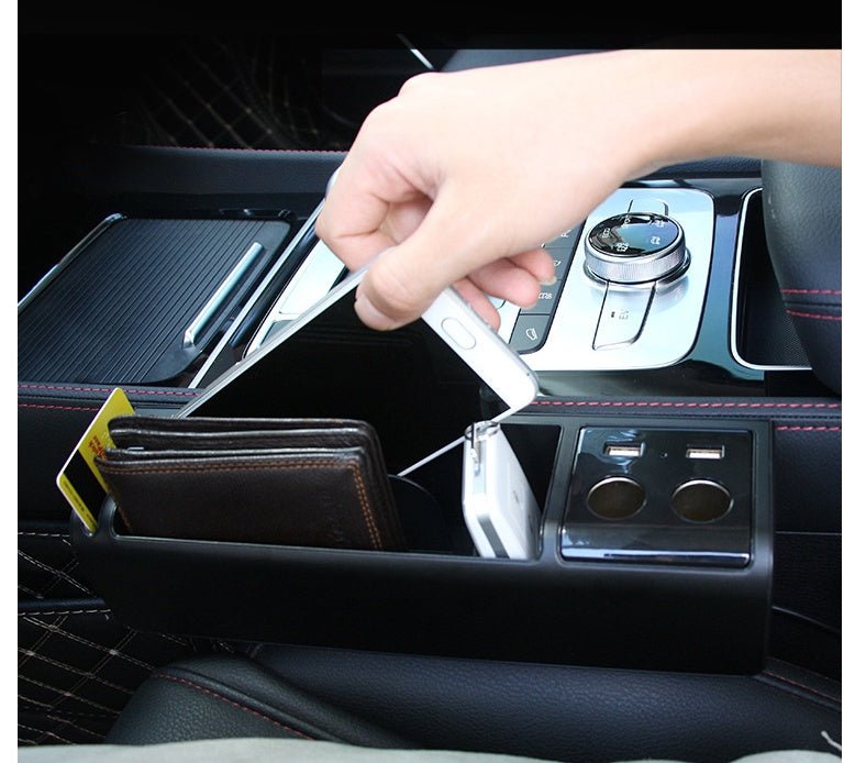 Car Slot Storage Box Car Seat Slot Storage Box Universal - Vexaro.ro