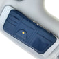 Car Sun Visor Organizer Storage Holder Full Leather Wrap - Vexaro.ro