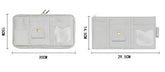 Car Sun Visor Organizer Storage Holder Full Leather Wrap - Vexaro.ro