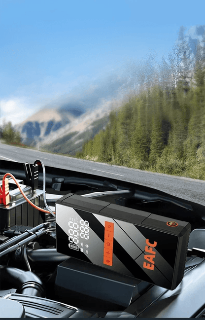 Compresor Auto cu Pornire de Urgenta 4 in 1 - Vexaro.ro