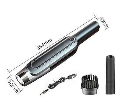 Cordless Handheld Vacuum Cleaner Suction Rechargeable Dust Collector Dry Wet Portable Dust Cleaner for Home Car - Vexaro.ro