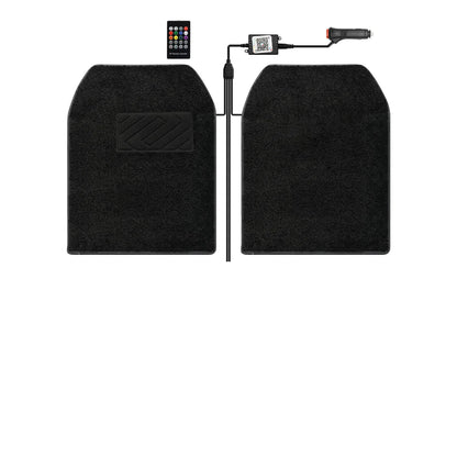 Covoraș Auto Starlight cu Lumini LED RGB - Control prin Aplicatie si Telecomandă, 12V - Vexaro.ro