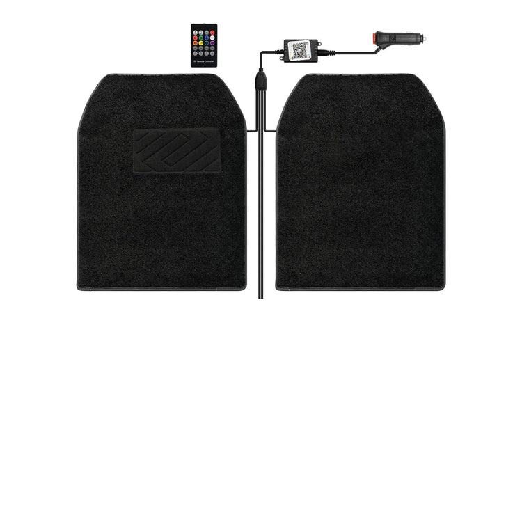 Covoraș Auto Starlight cu Lumini LED RGB - Control prin Aplicatie si Telecomandă, 12V - Vexaro.ro