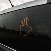 Funny New LED Illuminated Gesture Light Car Finger Light With Remote Road Rage Signs Middle Finger Gesture Light Hand Lamp - Vexaro.ro