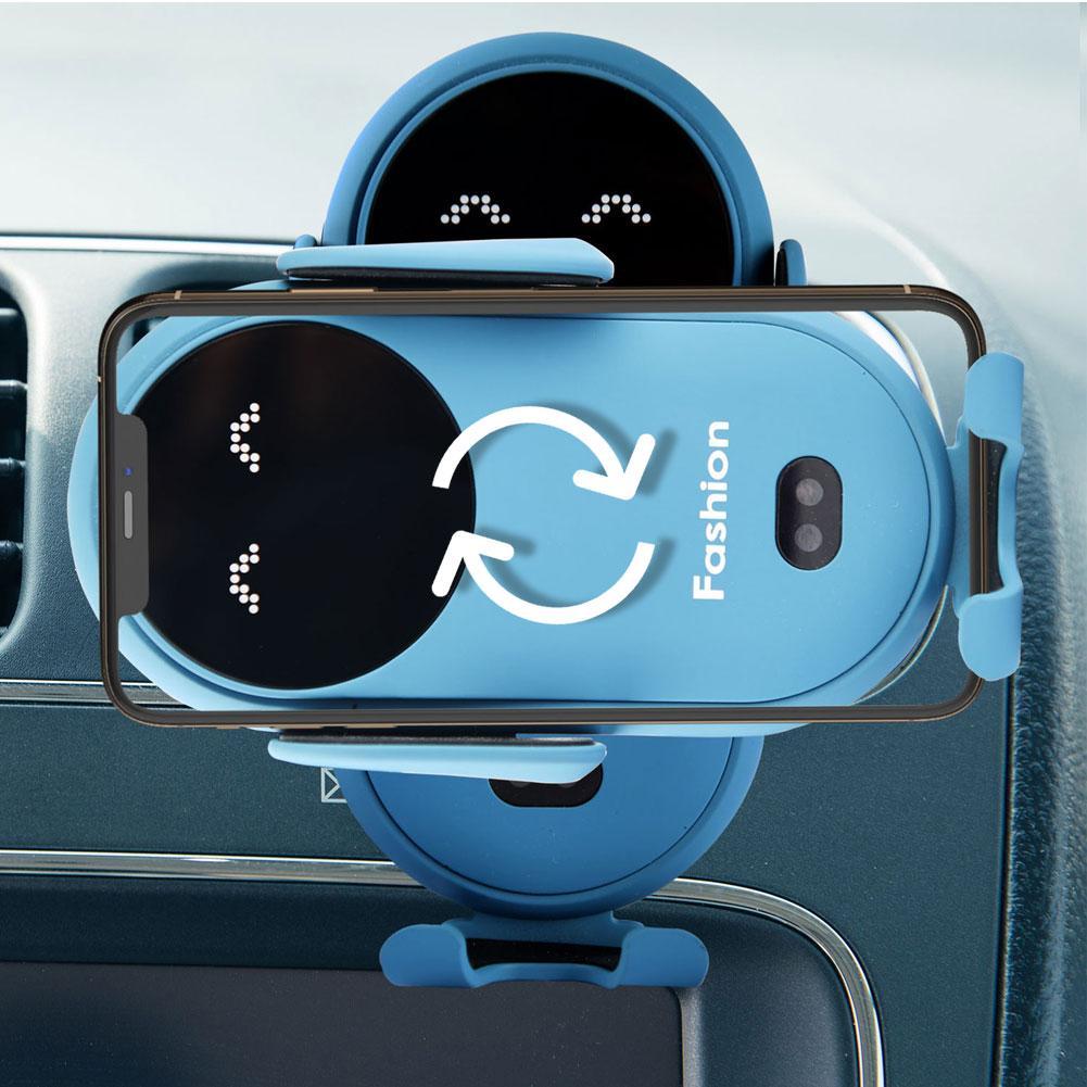 Infrared Induction Car Wireless Charger Car Phone Holder - Vexaro.ro