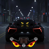 Lumini LED Demon Eye pentru Parbriz Auto – Încărcare Solară & USB - C - Vexaro.ro