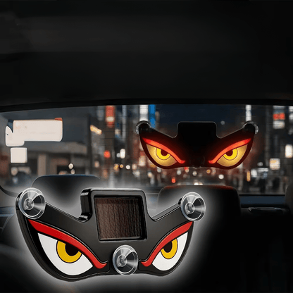 Lumini LED Demon Eye pentru Parbriz Auto – Încărcare Solară & USB - C - Vexaro.ro