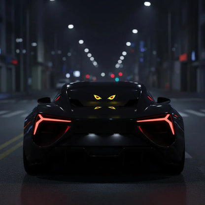 Lumini LED Demon Eye pentru Parbriz Auto – Încărcare Solară & USB - C - Vexaro.ro