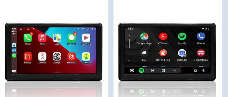 Navigator Portabil IPS 7 Inch cu CarPlay și Android Auto Wireless - Vexaro.ro