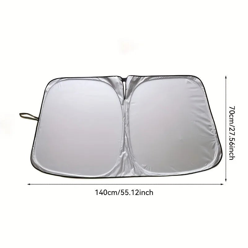 Parasolar Pliabil pentru Parbriz Auto Universal - Protecție UV și Izolare Termică - Vexaro.ro