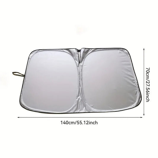 Parasolar Pliabil pentru Parbriz Auto Universal - Protecție UV și Izolare Termică - Vexaro.ro