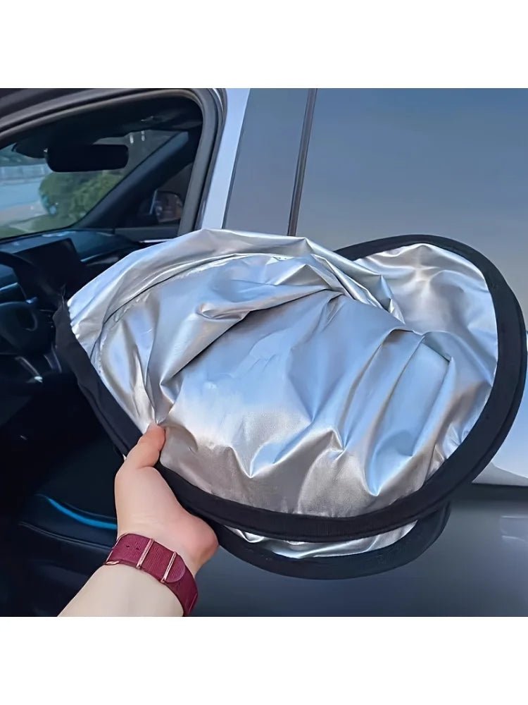 Parasolar Pliabil pentru Parbriz Auto Universal - Protecție UV și Izolare Termică - Vexaro.ro