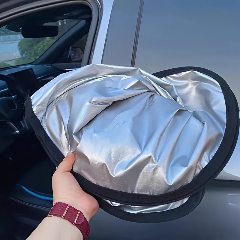 Parasolar Pliabil pentru Parbriz Auto Universal - Protecție UV și Izolare Termică - Vexaro.ro