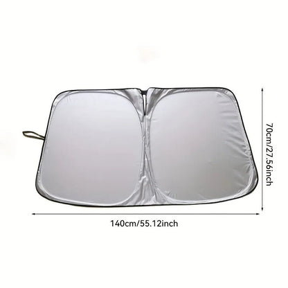Parasolar Pliabil pentru Parbriz Auto Universal - Protecție UV și Izolare Termică - Vexaro.ro