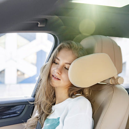 Pernă Tetieră Auto Reglabilă – Memory Foam, Suport Cap și Gât pentru Copii și Adulți - Vexaro.ro