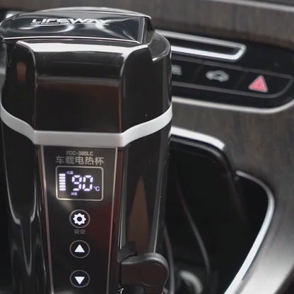 Cană Electrică Auto cu Display Digital