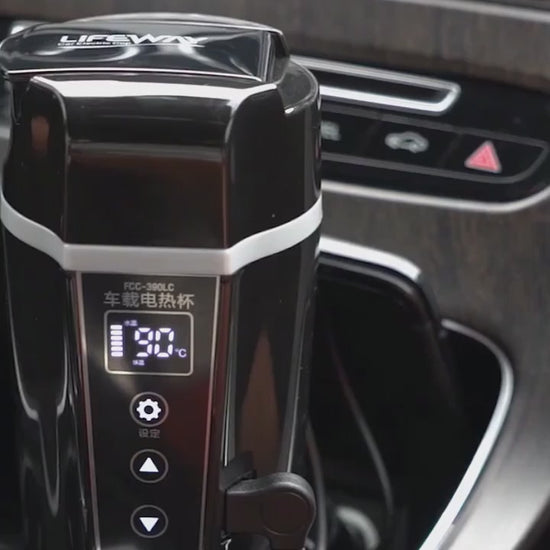 Cană Electrică Auto cu Display Digital