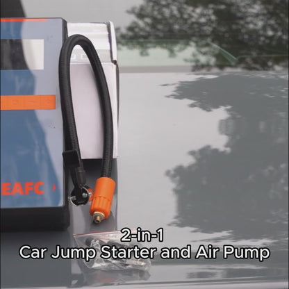 Compresor Auto cu Pornire de Urgenta 4 in 1