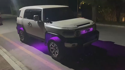 RGB Car Chassis LED Lights – 16 Million Colors, Music Rhythm