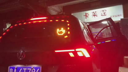 Remote Control Car LED Gesture Lamp – 176 LEDs, Fun & Visible