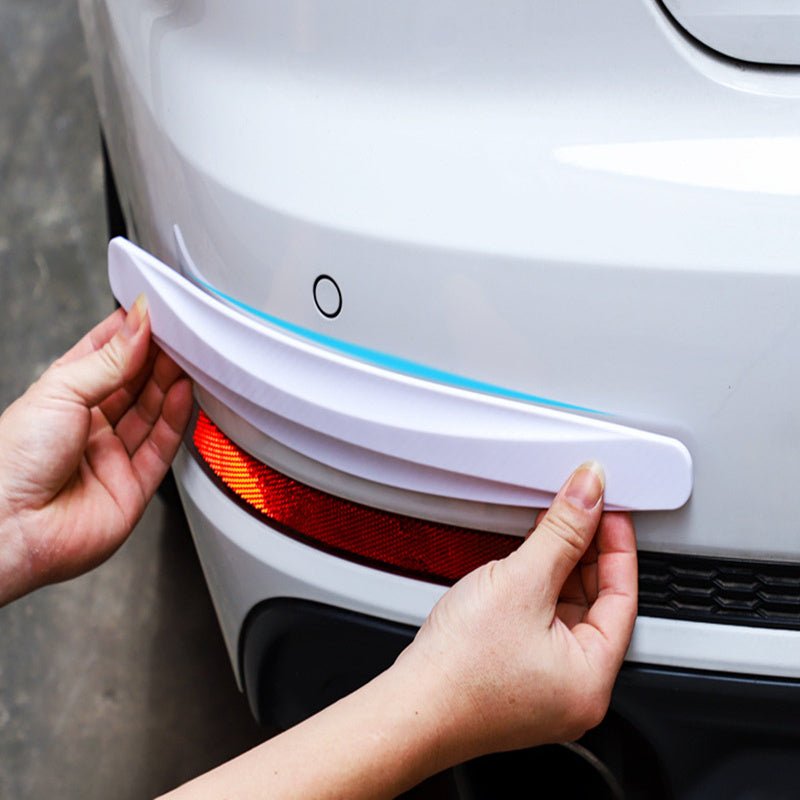 Protecție Bara Auto Anti - Coliziune – Bandă PVC Carbon, 2 Bucăți - Vexaro.ro