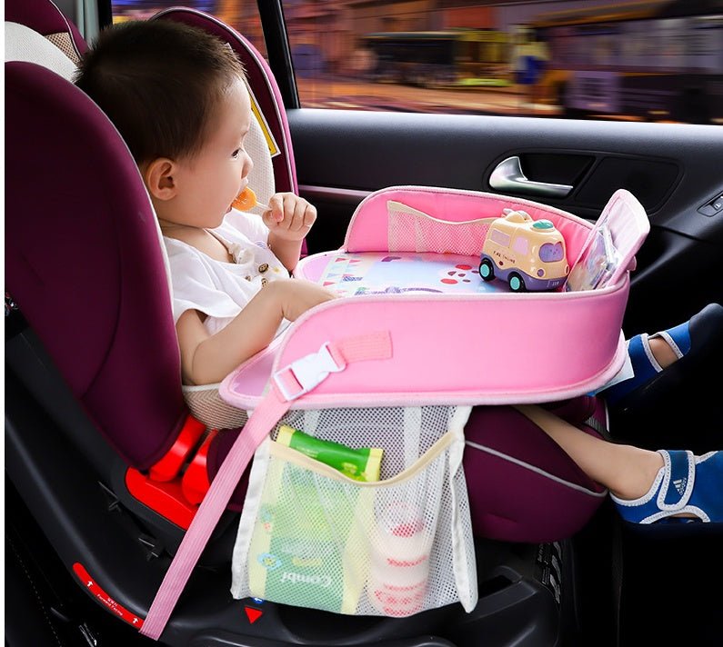 Tăviță Masă Auto pentru Copii – Prindere Scaun Bebe, Multifuncțională - Vexaro.ro
